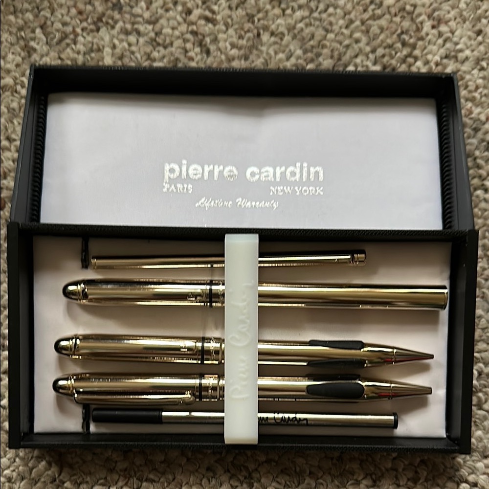 Pierre Cardin Elegant Gold Pen Set